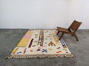 Handmade Azilal Rug, 255 x 165 cm || 8,37 x 5,41 feet, AZ-243