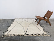 Beni Ouarain Rug, 245 x 165 cm || 8,04 x 5,41 feet, MS-328