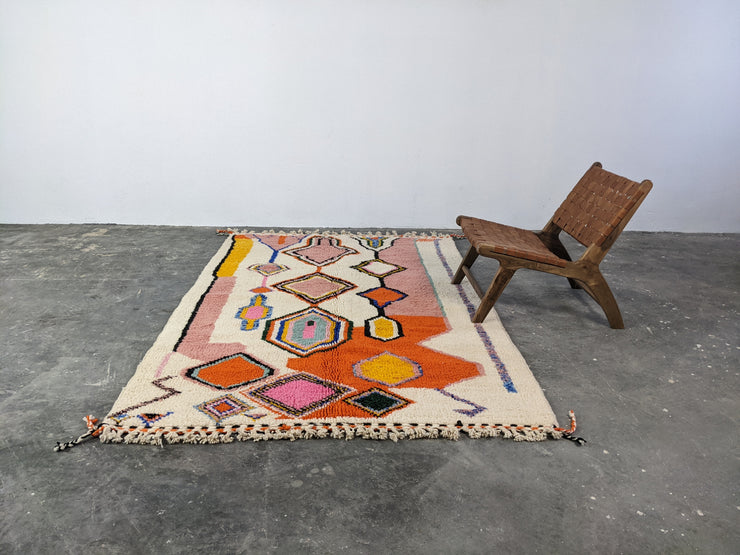 Handmade Azilal Rug, 255 x 165 cm || 8,37 x 5,41 feet, AZ-246