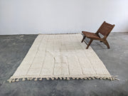 LARGE Beni Ouarain Rug, 295 x 190 cm || 9,68 x 6,23 feet, G-323