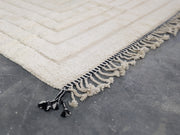 LARGE Beni Ouarain Rug, 285 x 225 cm || 9,35 x 7,38 feet, G-333