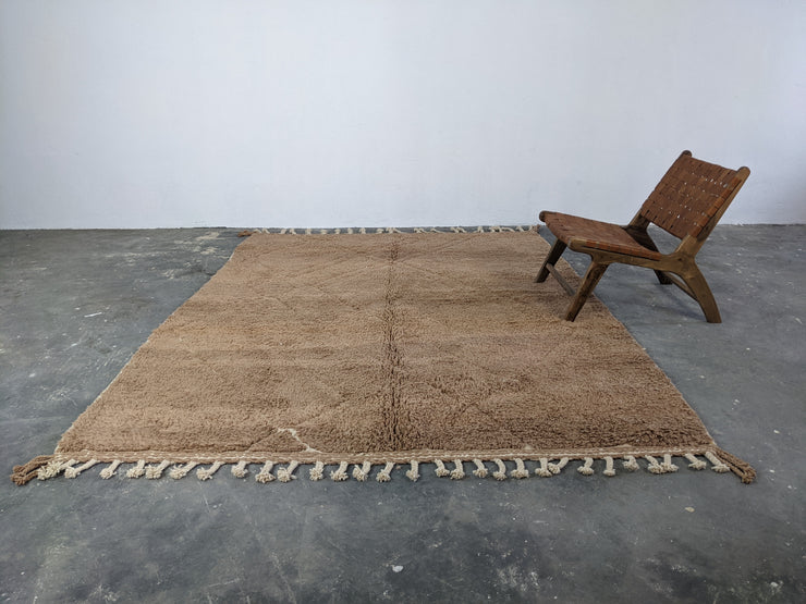 STOR Beni Ouarain Tæppe, 285 x 220 cm || 9,35 x 7,22 fod, G-334