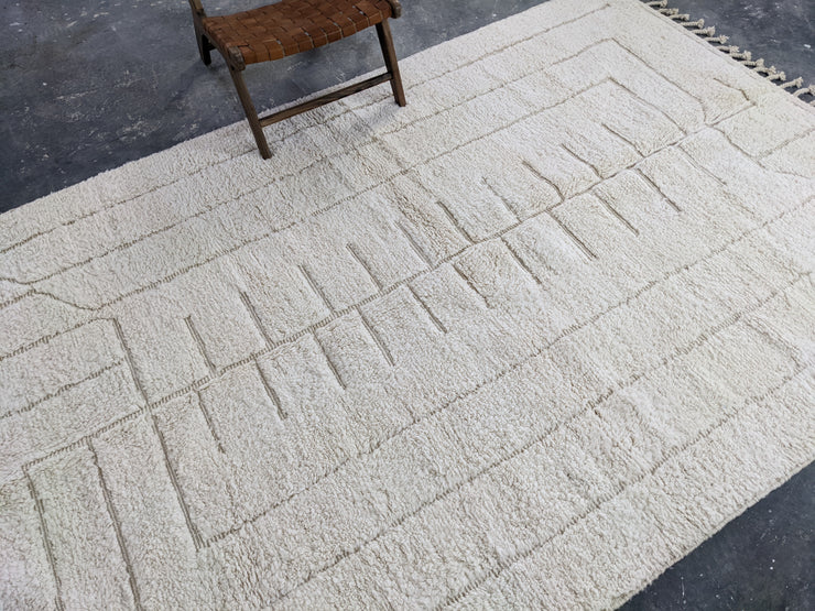 Grande tappeto Beni Ouarain, 305 x 205 cm || 10,01 x 6,73 piedi, G-335