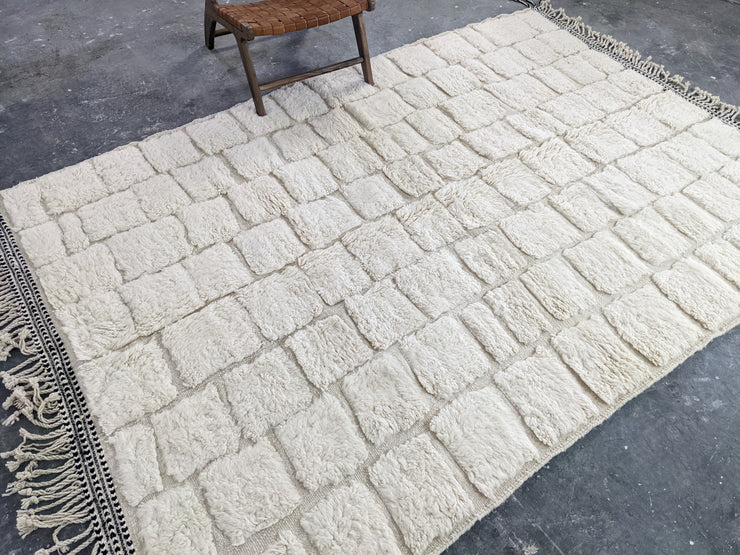 Grande tappeto Beni Ouarain, 295 x 205 cm || 9,68 x 6,73 piedi, G-336