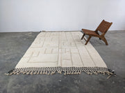 LARGE Beni Ouarain Rug, 315 x 200 cm || 10,33 x 6,56 feet, G-337