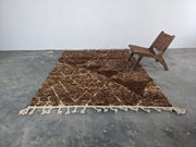 LARGE Beni Ouarain Rug, 295 x 200 cm || 9,68 x 6,56 feet, G-340