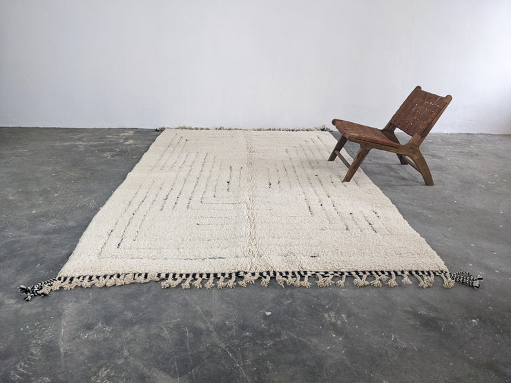 GRAND Tapis Beni Ouarain, 320 x 205 cm || 10,5 x 6,73 pieds, G-342