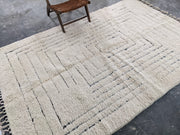 LARGE Beni Ouarain Rug, 320 x 205 cm || 10,5 x 6,73 feet, G-342