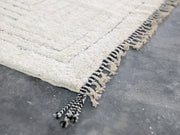 LARGE Beni Ouarain Rug, 320 x 205 cm || 10,5 x 6,73 feet, G-342