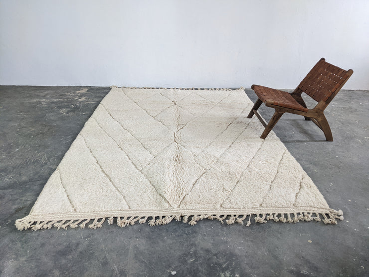 Grande tappeto Beni Ouarain, 295 x 210 cm || 9,68 x 6,89 piedi, G-345