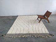 Alfombra Beni Ouarain GRANDE, 290 x 205 cm || 9,51 x 6,73 pies, G-347