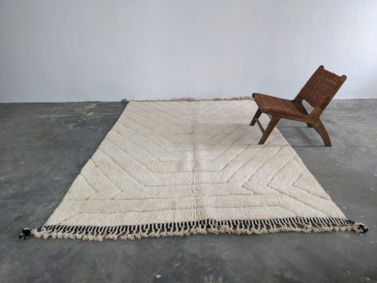 LARGE Beni Ouarain Rug, 305 x 205 cm || 10,01 x 6,73 feet, G-348