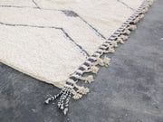 LARGE Beni Ouarain Rug, 310 x 205 cm || 10,17 x 6,73 feet, G-357