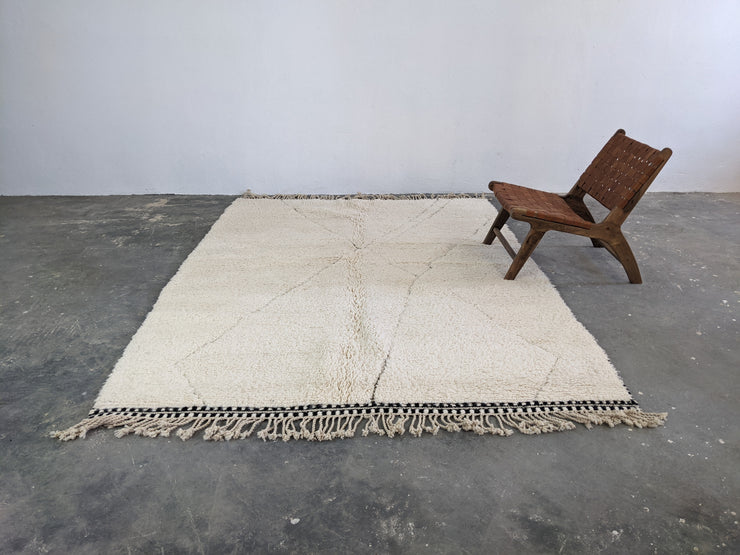 GRANDE Tapete Beni Ouarain, 285 x 210 cm || 9,35 x 6,89 pés, G-359