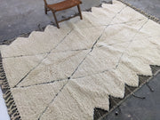 Alfombra Beni Ouarain GRANDE, 300 x 205 cm || 9,84 x 6,73 pies, G-364