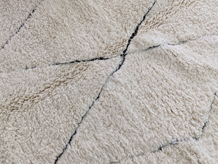 Grande tappeto Beni Ouarain, 300 x 205 cm || 9,84 x 6,73 piedi, G-364