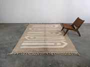 LARGE Beni Ouarain Rug, 280 x 205 cm || 9,19 x 6,73 feet, G-368