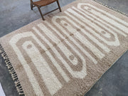 LARGE Beni Ouarain Rug, 280 x 205 cm || 9,19 x 6,73 feet, G-368