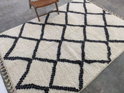 Alfombra Beni Ouarain GRANDE, 280 x 205 cm || 9,19 x 6,73 pies, G-369