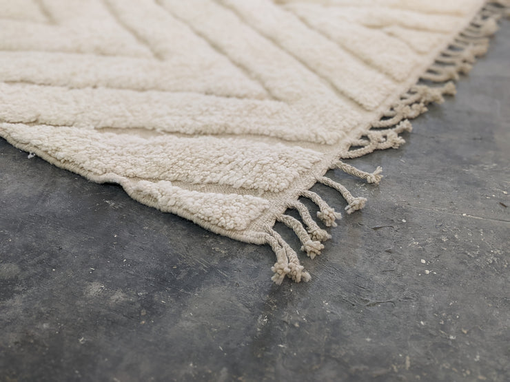 Grande tappeto Beni Ouarain, 300 x 195 cm || 9,84 x 6,4 piedi, G-374