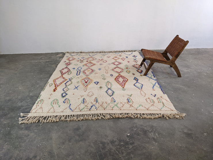 LARGE Azilal Rug, 290 x 220 cm || 9,51 x 7,22 feet, G-375