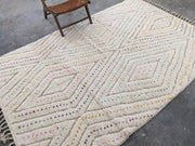 LARGE Beni Ouarain Rug, 300 x 200 cm || 9,84 x 6,56 feet, G-376