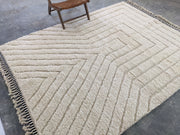 Alfombra Beni Ouarain GRANDE, 285 x 225 cm || 9,35 x 7,38 pies, G-380