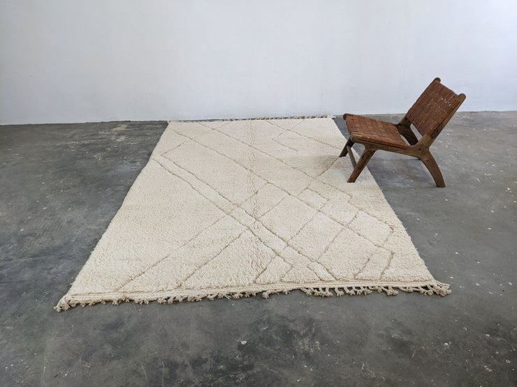 LARGE Beni Ouarain Rug, 305 x 200 cm || 10,01 x 6,56 feet, G-383