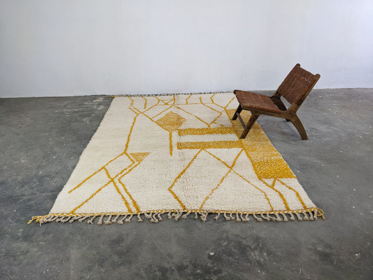 LARGE Beni Ouarain Rug, 300 x 205 cm || 9,84 x 6,73 feet, G-387