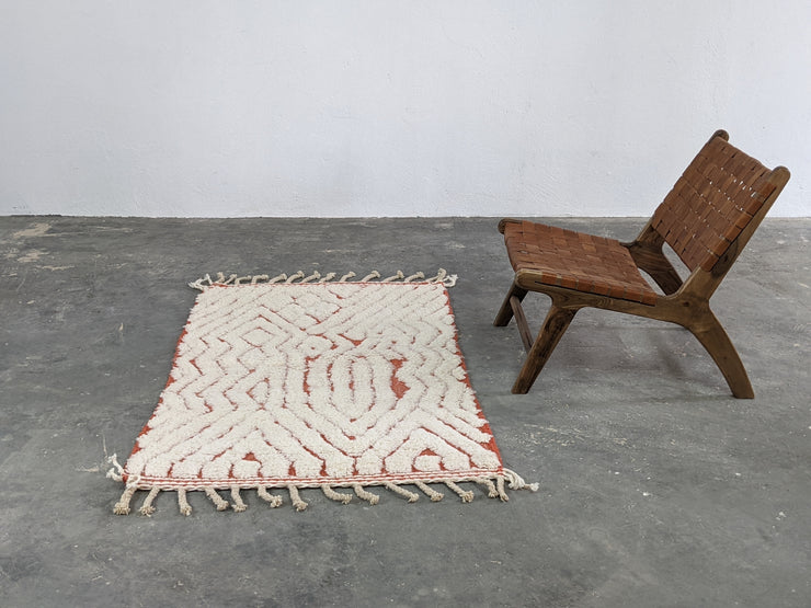 Beni Ouarain Rug, 155 x 100 cm || 5,09 x 3,28 feet, P-198