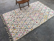 Handmade Azilal Rug, 255 x 155 cm || 8,37 x 5,09 feet, MS-344