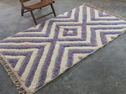 Alfombra Beni Ouarain, 255 x 155 cm || 8,37 x 5,09 pies, MS-351