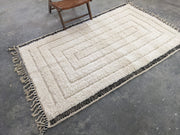 Alfombra Beni Ouarain, 250 x 150 cm || 8,2 x 4,92 pies, MS-357