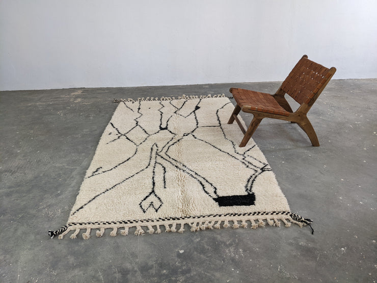 Beni Ouarain Teppich, 250 x 150 cm || 8,2 x 4,92 Fuß, MS-372