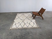 Beni Ouarain Rug, 245 x 160 cm || 8,04 x 5,25 feet, MS-377