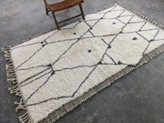 Beni Ouarain Rug, 245 x 160 cm || 8,04 x 5,25 feet, MS-377