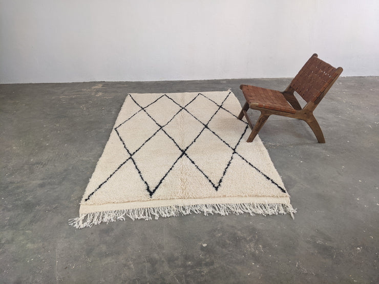 Beni Ouarain Teppich, 250 x 155 cm || 8,2 x 5,09 Fuß, MS-381