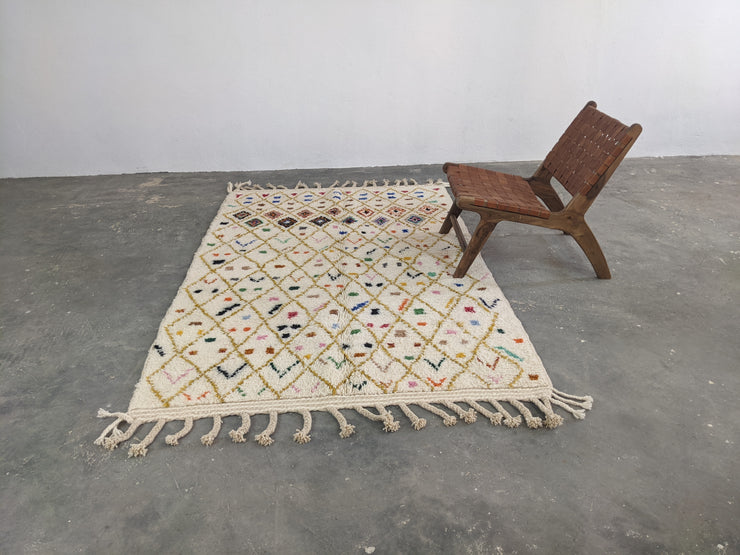 Handmade Azilal Rug, 240 x 155 cm || 7,87 x 5,09 feet, MS-382