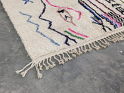 Handmade Azilal Rug, 255 x 165 cm || 8,37 x 5,41 feet, AZ-249