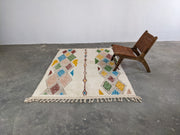 Handmade Azilal Rug, 245 x 165 cm || 8,04 x 5,41 feet, AZ-251