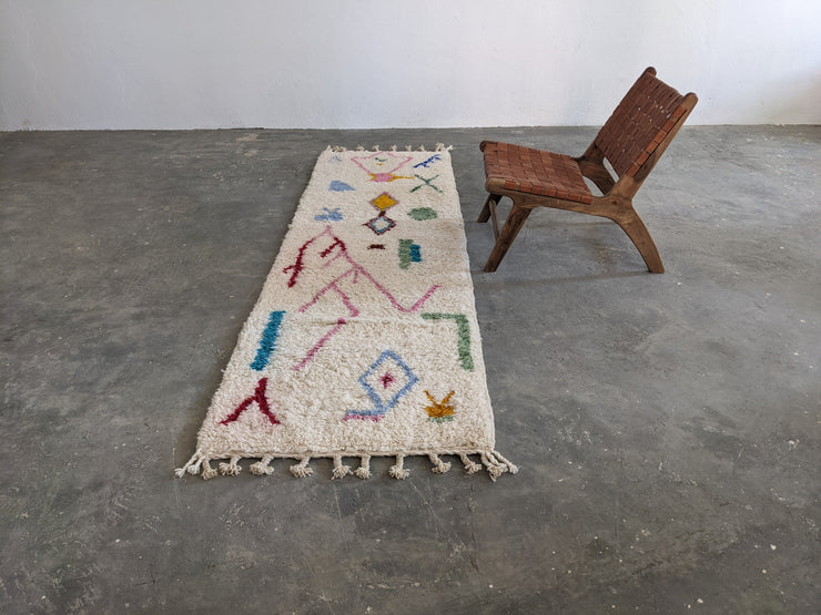 Handmade Azilal Rug, 295 x 90 cm || 9,68 x 2,95 feet, R-128