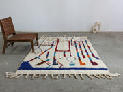 Handmade Azilal Rug, 250 x 150 cm, AZO-307