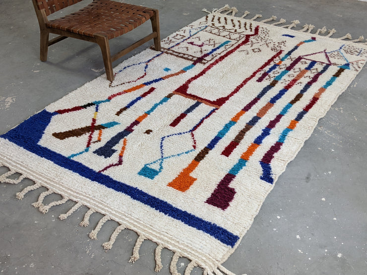 Handmade Azilal Rug, 250 x 150 cm, AZO-307