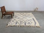 Beni Ouarain Rug, 244 x 157 cm, MSO-450