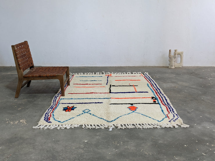 Handmade Azilal Rug, 230 x 160 cm, AZO-238