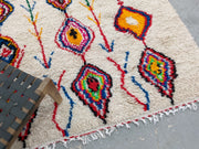 Handmade Azilal Rug, 262 x 157 cm, AZO-402