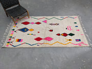 Handmade Azilal Rug, 240 x 137 cm, AZO-404