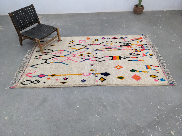 Handmade Azilal Rug, 255 x 160 cm, AZO-413