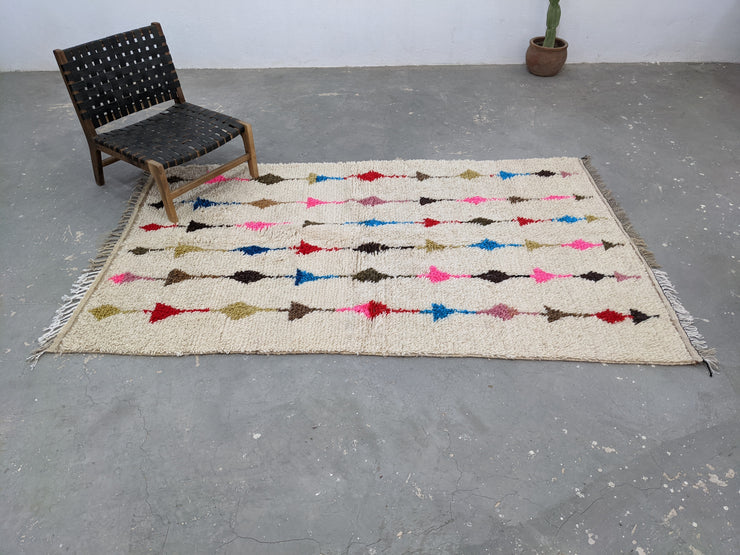 Handmade Azilal Rug, 255 x 155 cm, AZO-414