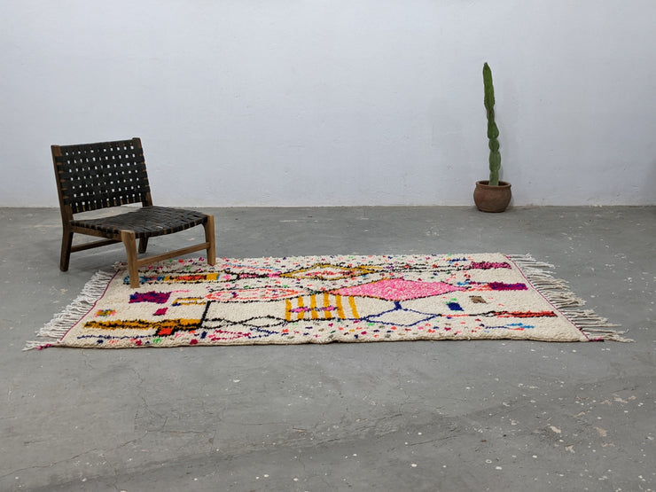 Handmade Azilal Rug, 237 x 140 cm, AZO-429